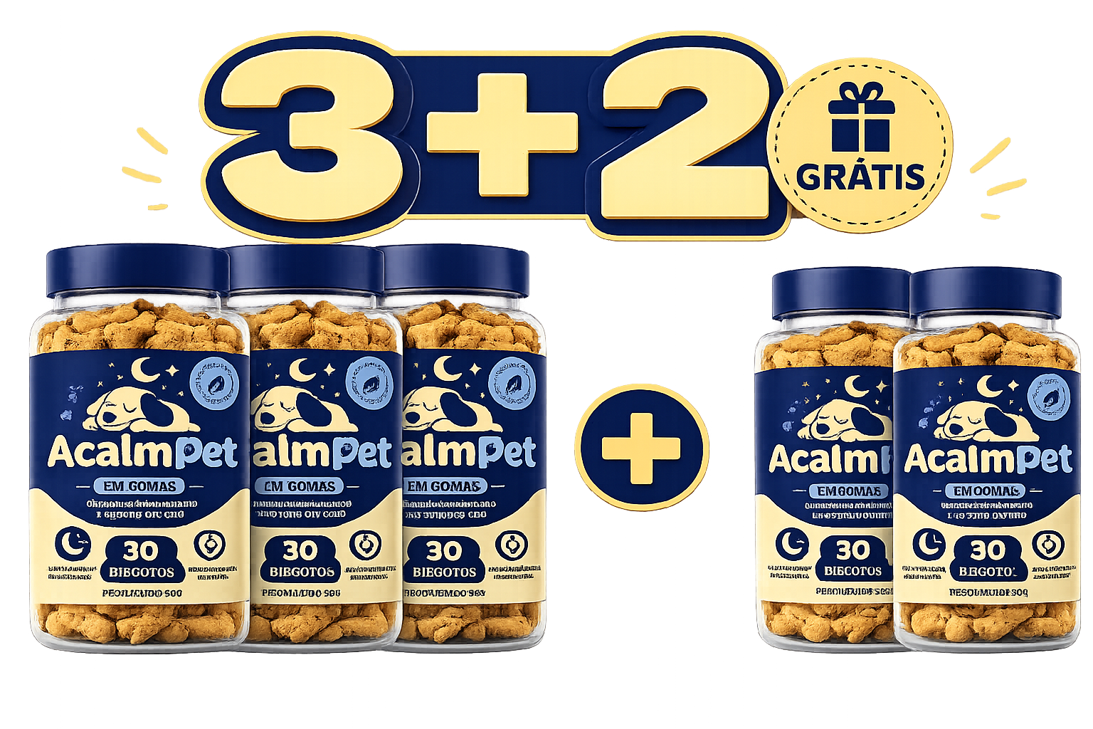 AcalmPet - Compre 3 Leve 5